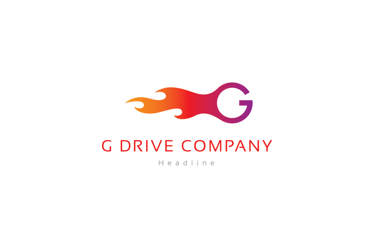 G Drive company logo., a Branding & Logo Template by Anton Akhmatov