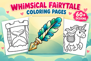 Fairytale Coloring Pages Vol. 3