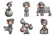 Whimsical Elf Clipart, an Illustration by Daily.Designs (Thumbnail 5 of 5)
