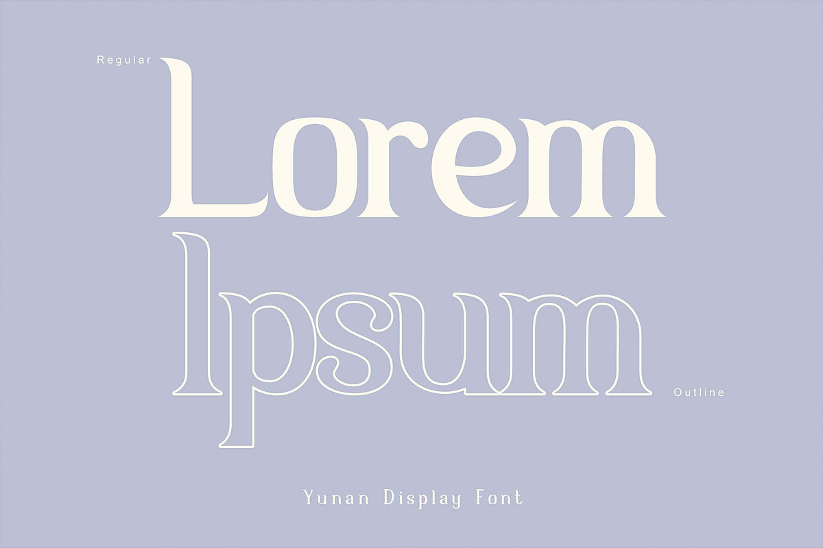 Yunan - Modern and Classy Font, a Serif Font by Flawless And Co (Photo 4 of 14)