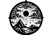Black Nature & Wildlife Art Bundle, an Object Graphic by Designer_Momina (Thumbnail 12 of 13)