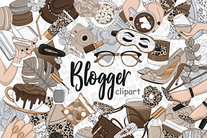 Blogger Clipart, an Object Illustration by GlamArtZhanna