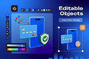 Digital Finance 3D Icon Pack, an Object 3D Model by Burntilldead (Thumbnail 4 of 7)
