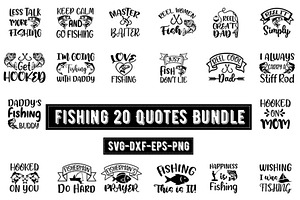 fishing 20 Quotes Bundle