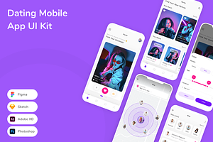 Dating Mobile App UI Kit