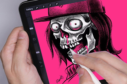 Procreate Ink and Stippling Brushes