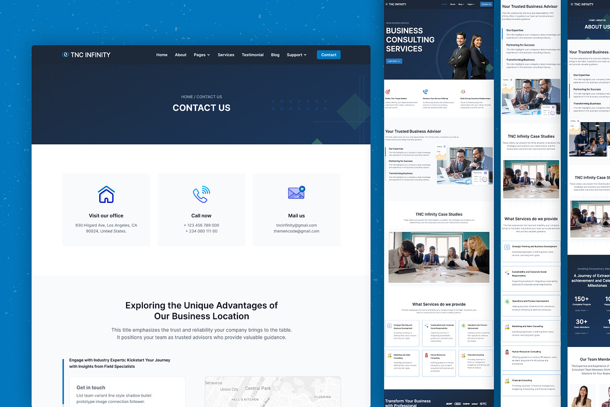TNC Infinity, Business HTML Template, a HTML Template by TNCFlow (Photo 4 of 5)