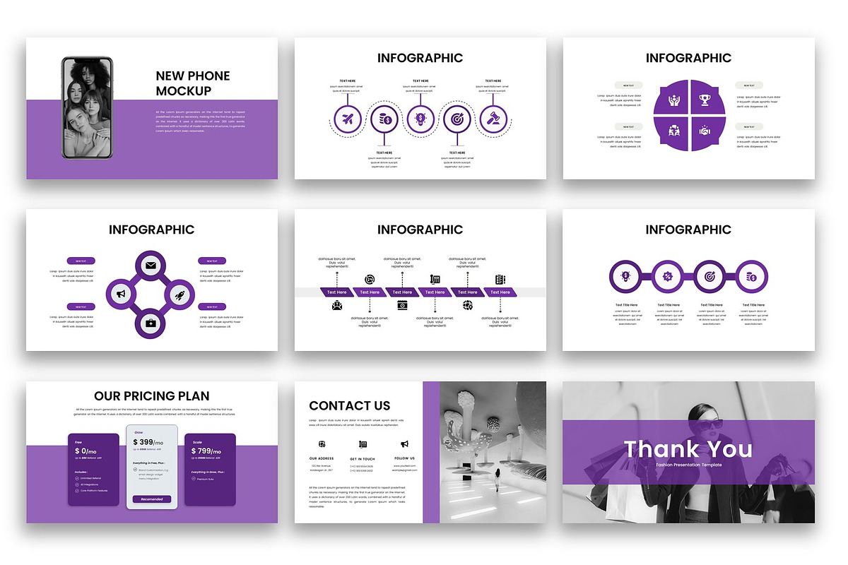 Hanley – Fashion Keynote Template, a Presentation Template by kreatifreya (Photo 4 of 5)