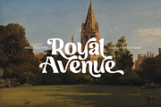 Royal Avenue Display Serif Font, a Serif Font by Prestigetype (Thumbnail 16 of 16)