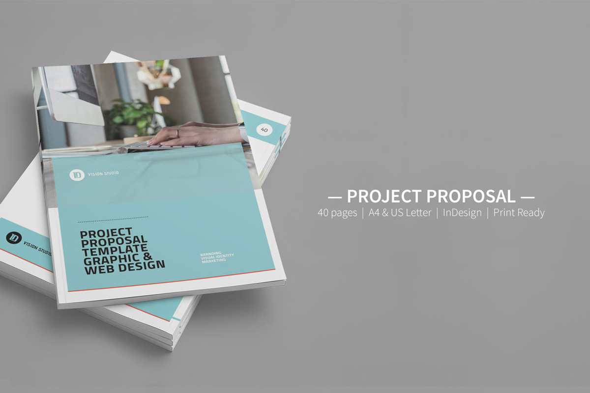 Project Proposal Template 009, a Brochure Template by ID Vision Studio (Photo 9 of 16)