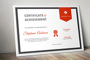 Ribbon certificate template (docx), a Stationery Template by Inkpower (Thumbnail 1 of 6)