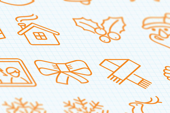 16 Christmas Icons