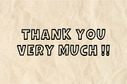 Cute Lines, a Handwritten Font by Fourteen Letter (Thumbnail 5 of 6)