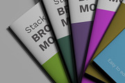 Stacked Brochure Mockup Kit 11 Views, a Books & Magazine Mockup by Illusiongraphic (Thumbnail 26 of 28)