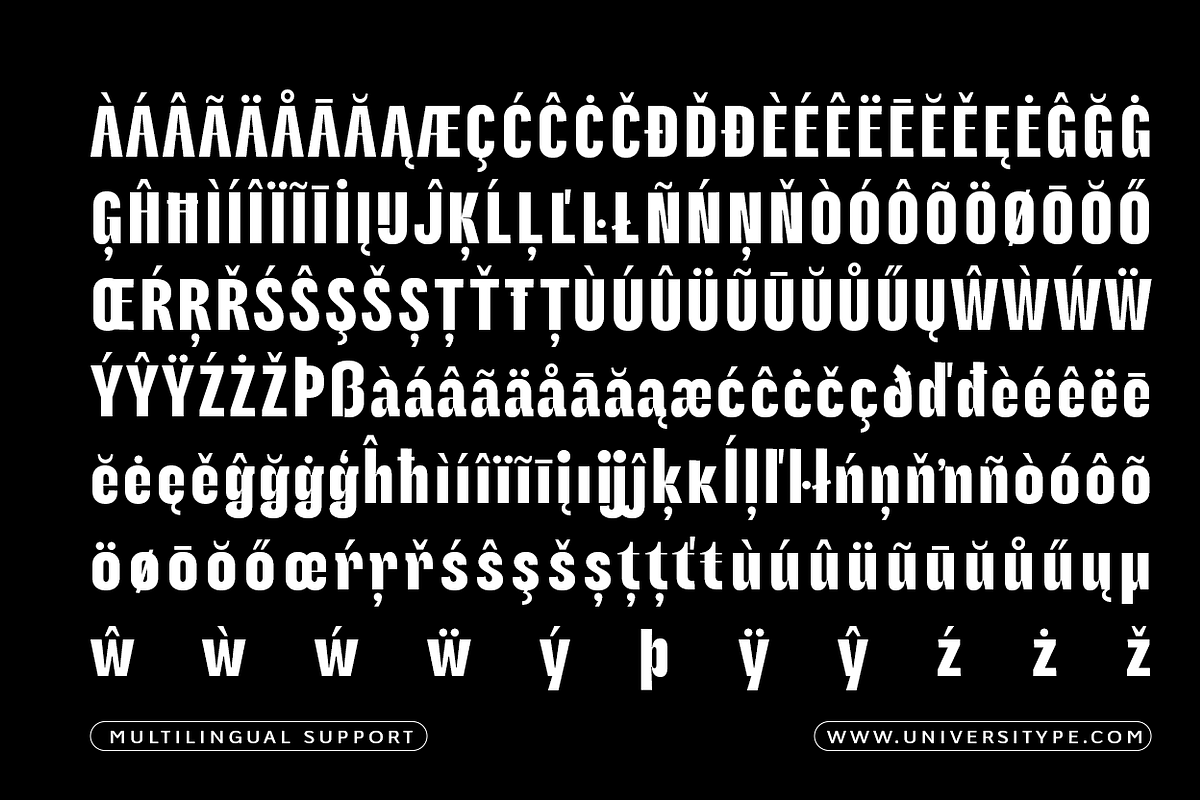 UT Milliffigh - A Condensed Font, a Sans Serif Font by Universitype (Photo 6 of 11)