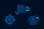 Cyber Security Asset Illustration, a Technology Illustration by graphicook (Thumbnail 3 of 3)