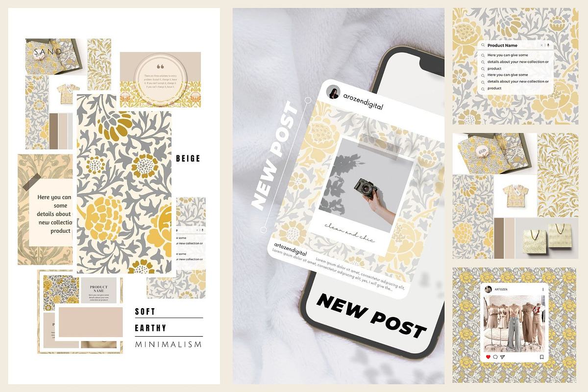 William Morris Seamless Patterns 5, a Pattern Graphic by ARTOZEN DIGITAL (Photo 8 of 19)