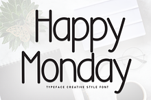 Happy Monday | Script Font