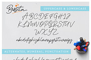 Bessita Handwriting - Script, a Script Font by Inspiratype (Thumbnail 9 of 11)