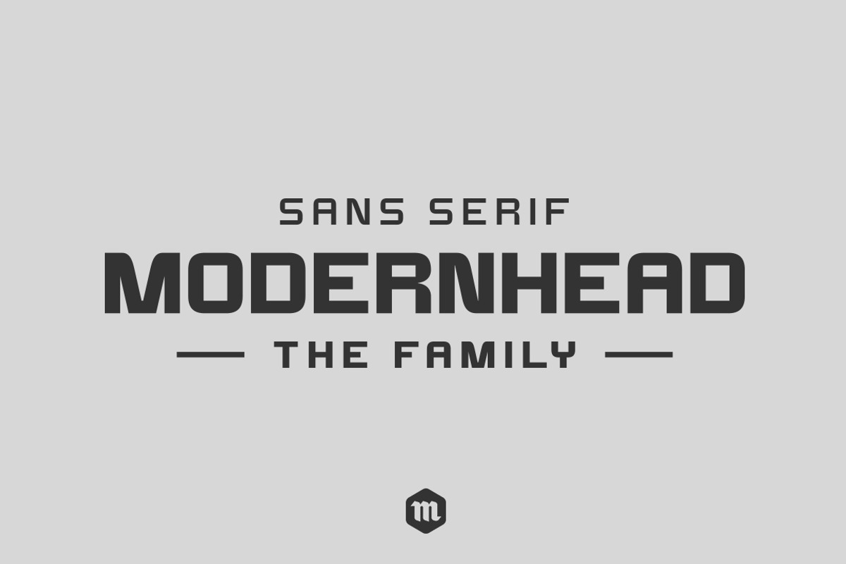 Modernhead Typeface | Font