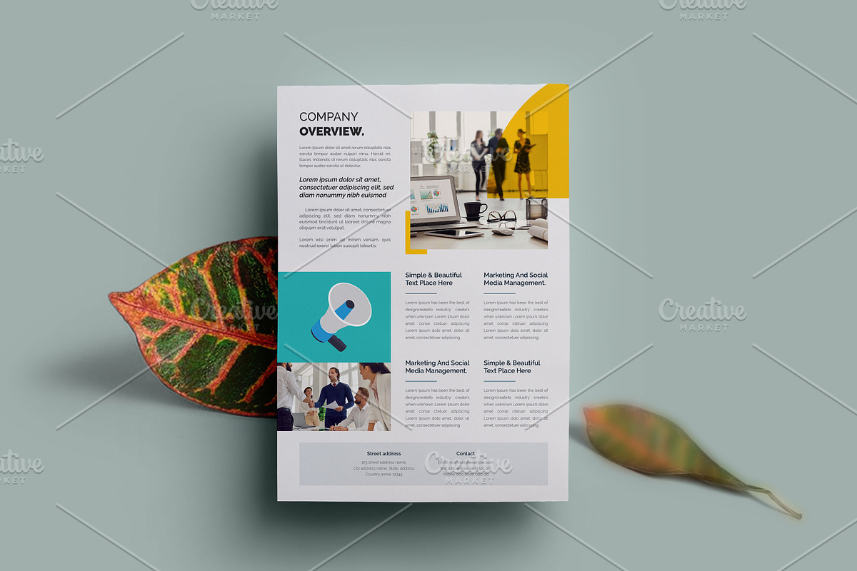 Flyer Template Set, a Flyer Template by Cristal Pioneer (Photo 3 of 7)