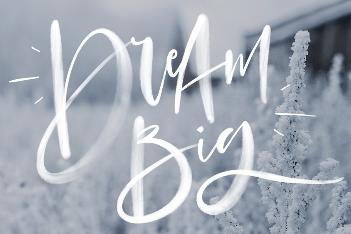 VELVET. LETTERING procreate BRUSHES., a Brush Add-On by Sentimental postman (Photo 3 of 7)