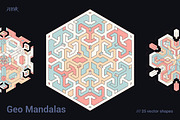 Geometric Mandalas, a Graphic by dvtchk (Thumbnail 4 of 9)