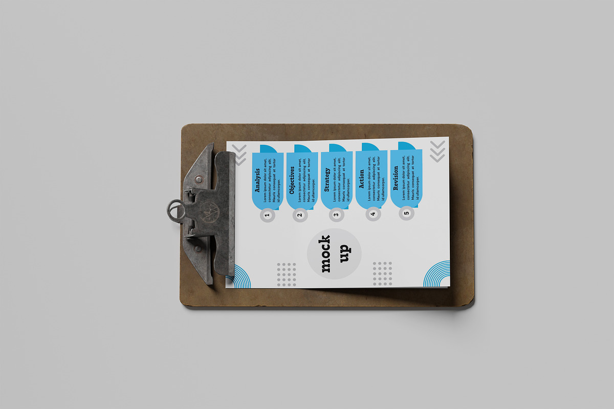ripped paper mockup, a Brochure Template by kebunmockup (Photo 4 of 5)
