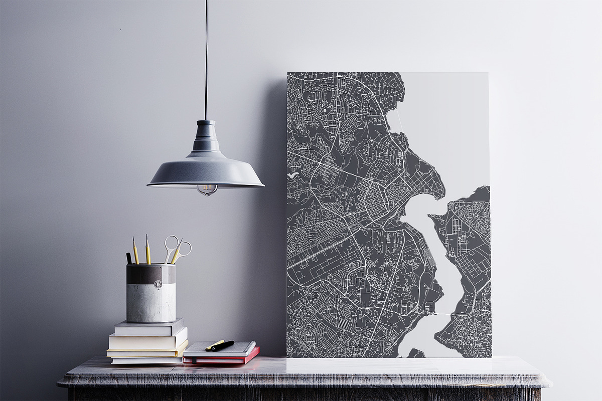 4 maps of Southern and East Africa, an Education Illustration by MaximGertsen (Photo 7 of 8)