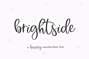 Brightside | Handwritten Script Font, a Script Font by KA Designs (Thumbnail 1 of 10)