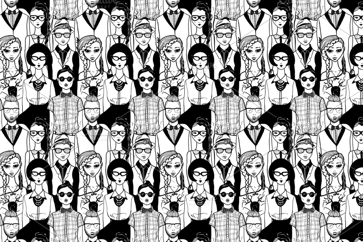 Hipster set., a Person Illustration by AnastasiaFears (Photo 2 of 4)