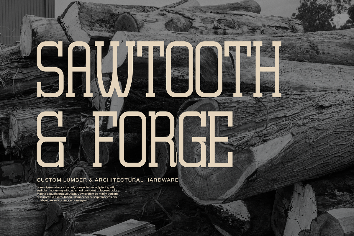 Archives Classic | Slab Serif Font, a Slab Serif Font by gracetype_studio (Photo 4 of 12)