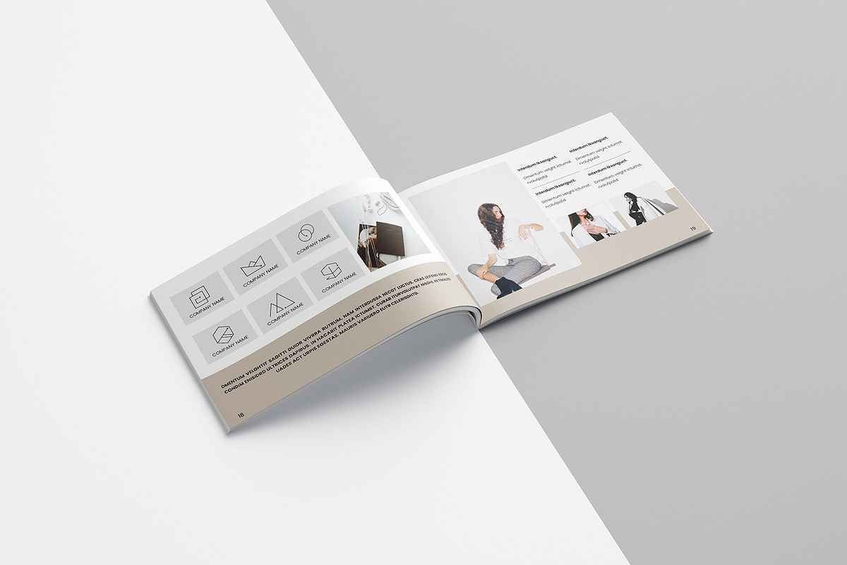 Portfolio Template, a Magazine Template by Template Shop (Photo 5 of 12)
