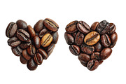 Coffee Beans Heart Clipart, an Illustration by Designworld (Thumbnail 4 of 5)