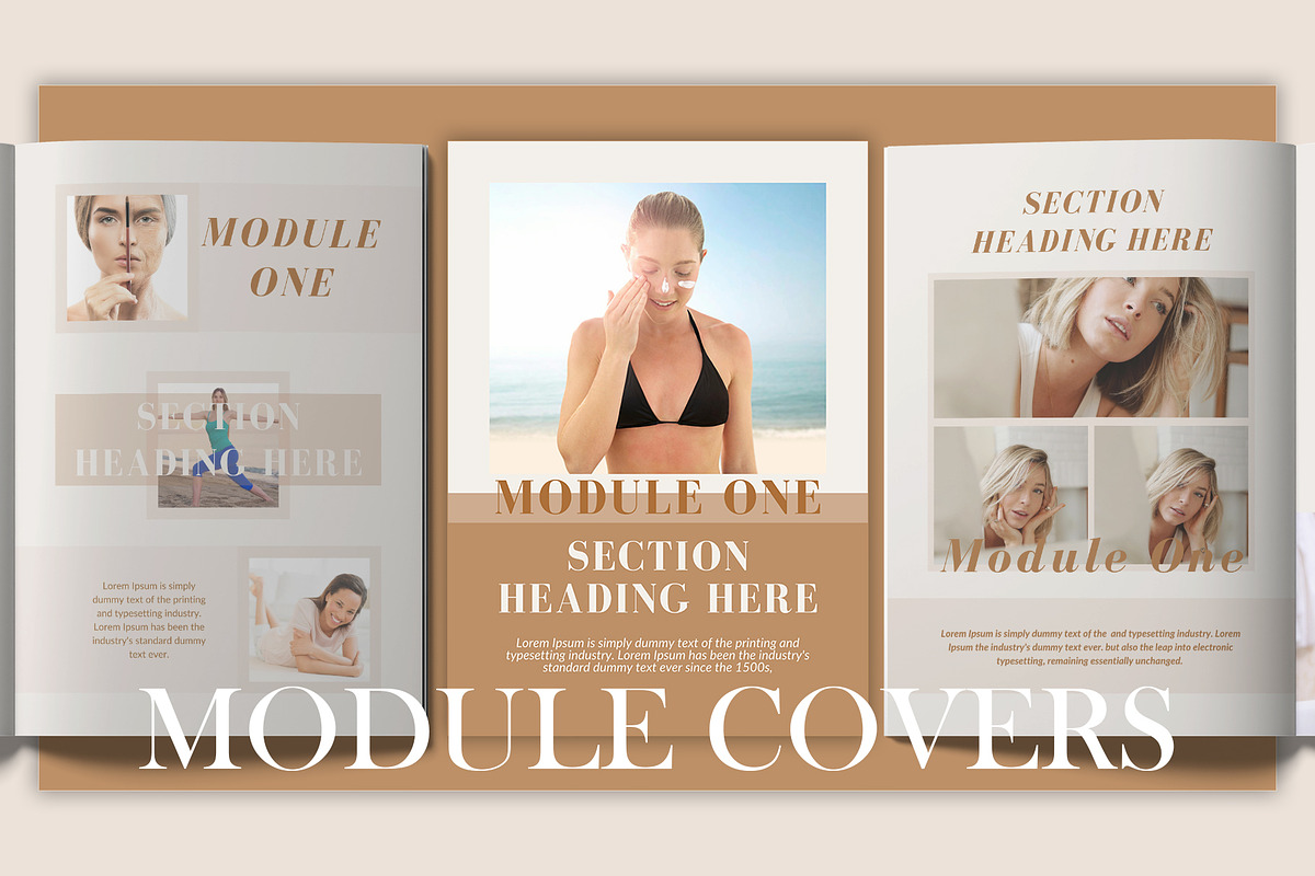 CANVA Elegant Workbook Template, a Print Template by DesignByStore (Photo 5 of 10)
