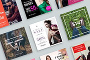 42 Fashion Instagram Banners, a Social Media Template by Studio Siv (Thumbnail 5 of 6)