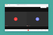 Google Meet Mockup kit | PSD, a Mockup by ZP Design (Thumbnail 2 of 4)