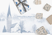 Blue Winter pattern collection, a Pattern Graphic by Dinkoobraz (Thumbnail 6 of 10)