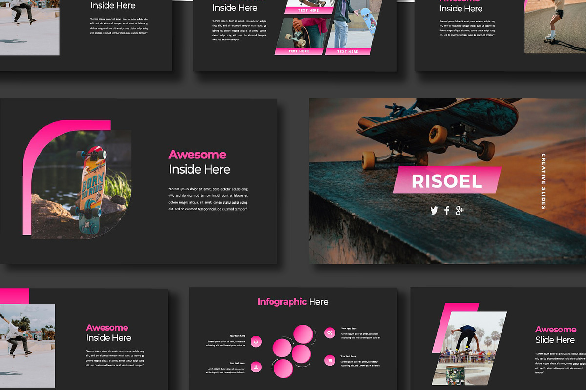 Risoel Creative Keynote, a Presentation Template by Overcloud (Photo 1 of 4)