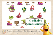 Game background illustration AI+PNG, a Decorative Illustration by a.weirdo.anlien (Thumbnail 3 of 3)