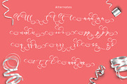 Mahdaleina Typeface, a Script Font by Thirtypath Studio (Thumbnail 9 of 10)