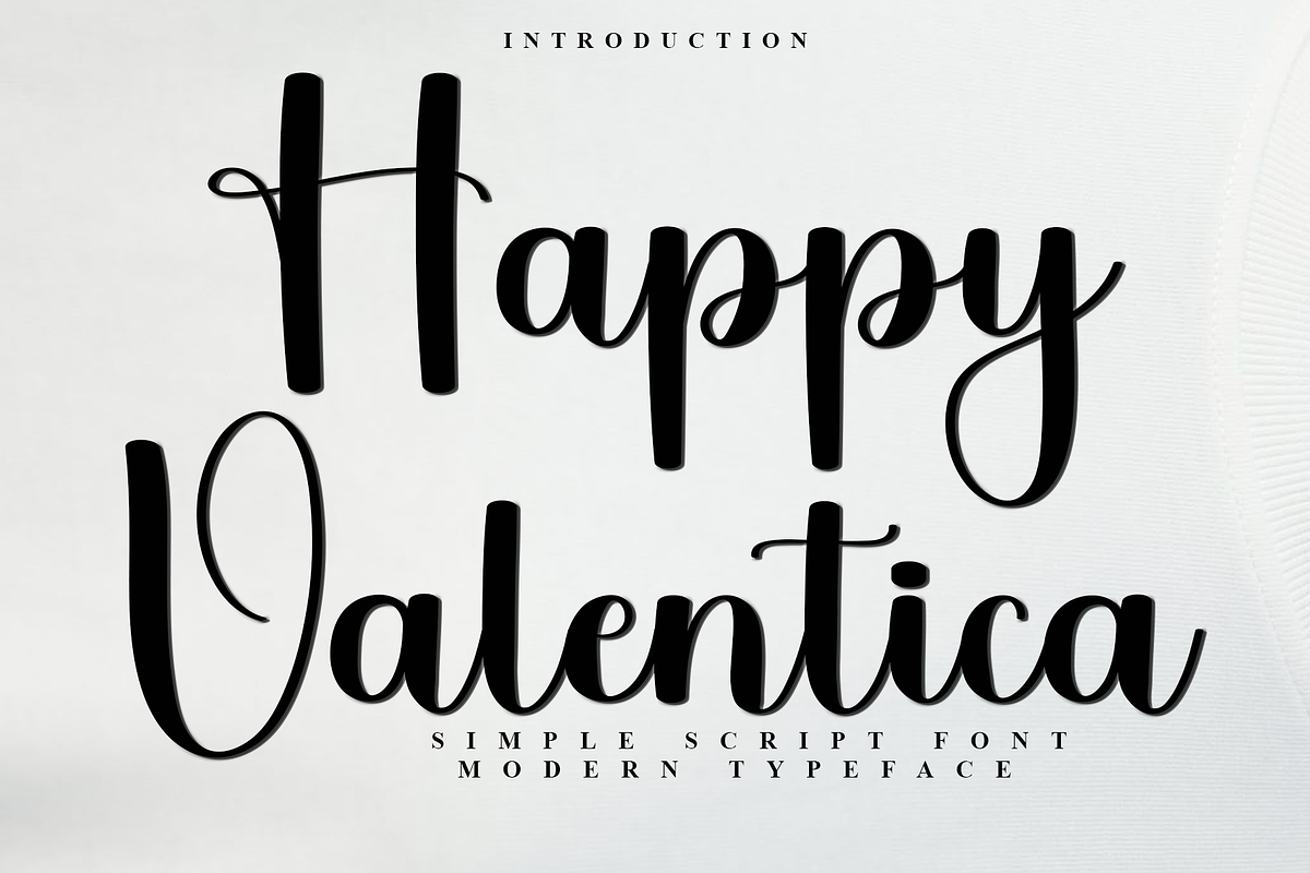 Happy Valentica, a Handwritten Font by InermediaSTUDIO (Photo 1 of 8)