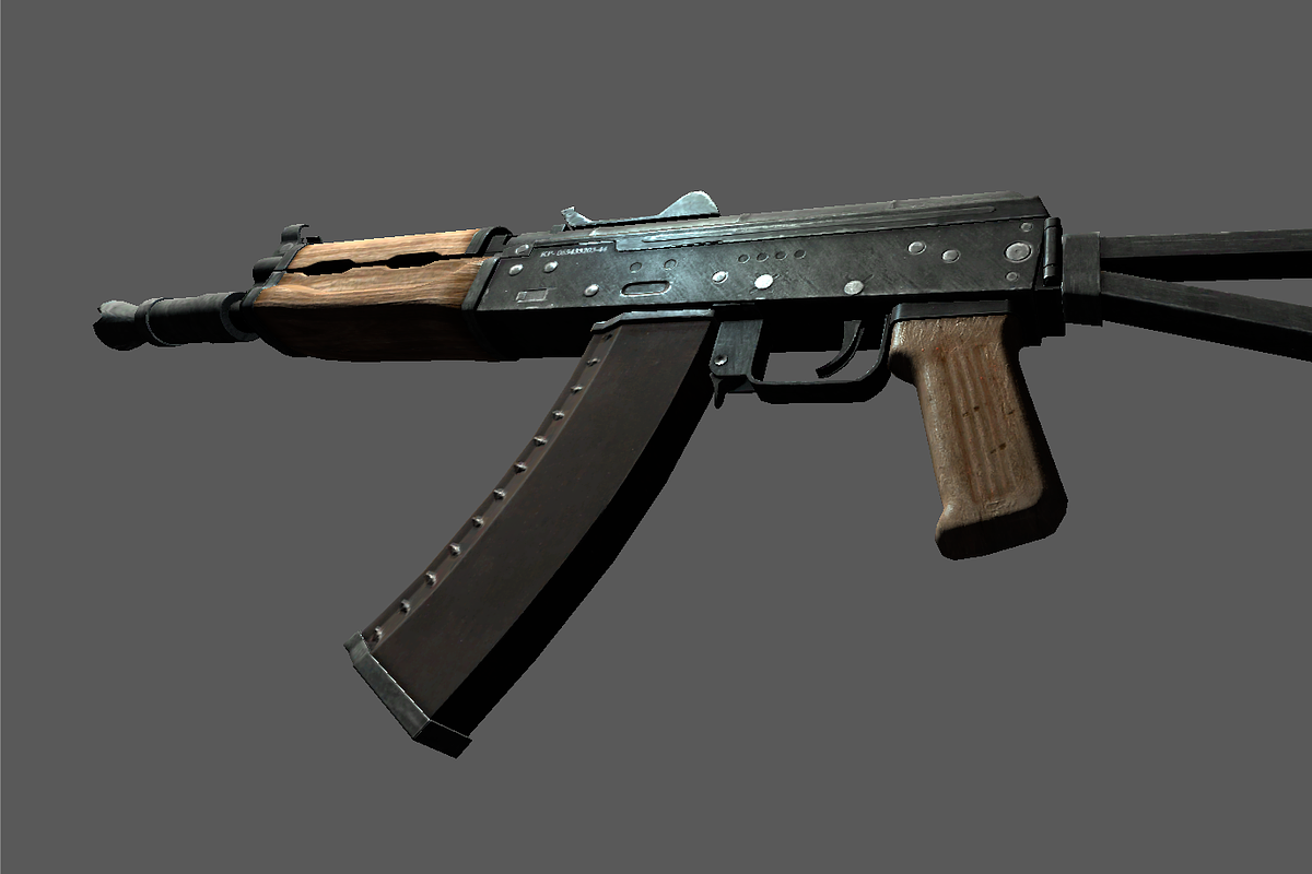 AK-74u, an Object 3D Model by Game-Ready Studio (Photo 3 of 5)