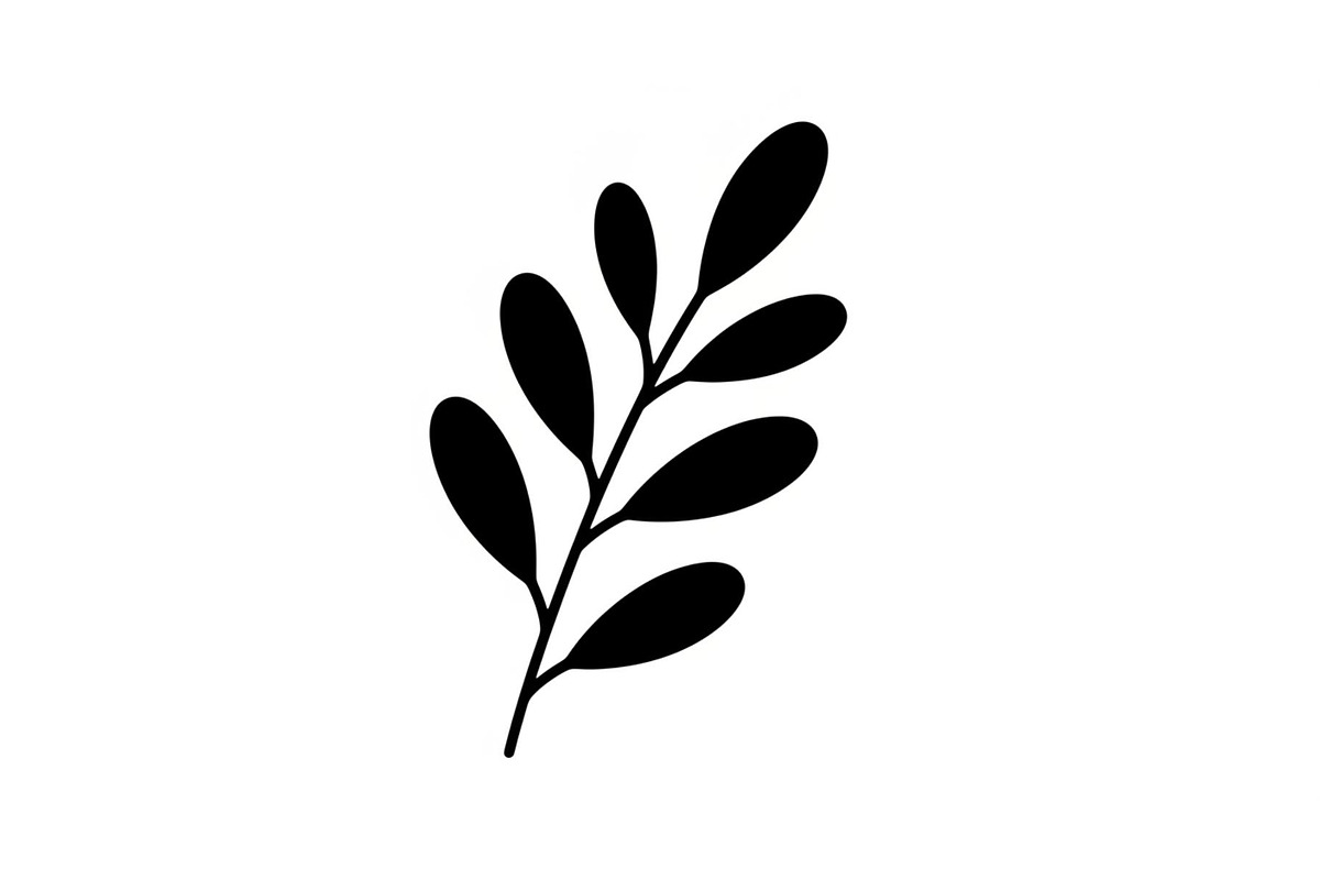 Botanical Leaf Silhouette Bundle, an Illustration by Creativeshirt (Photo 28 of 51)