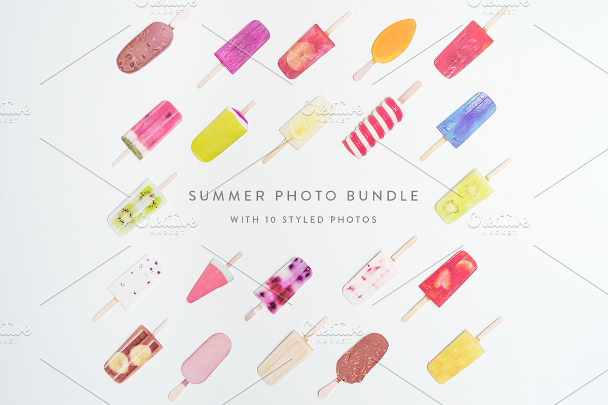 Summer Photo Bundle - Ice Lollies, a Food & Drink Photo by GT Studio (Photo 3 of 8)