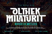 Aoolan - Music Display Font, a Sans Serif Font by twinstd (Thumbnail 8 of 10)