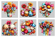Whimsical Spring Gingham Clipart, an Illustration by Black Bird Studio (Thumbnail 5 of 5)