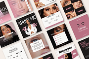 Lash Technician Instagram Template, a Social Media Template by My Template Studio (Thumbnail 8 of 21)