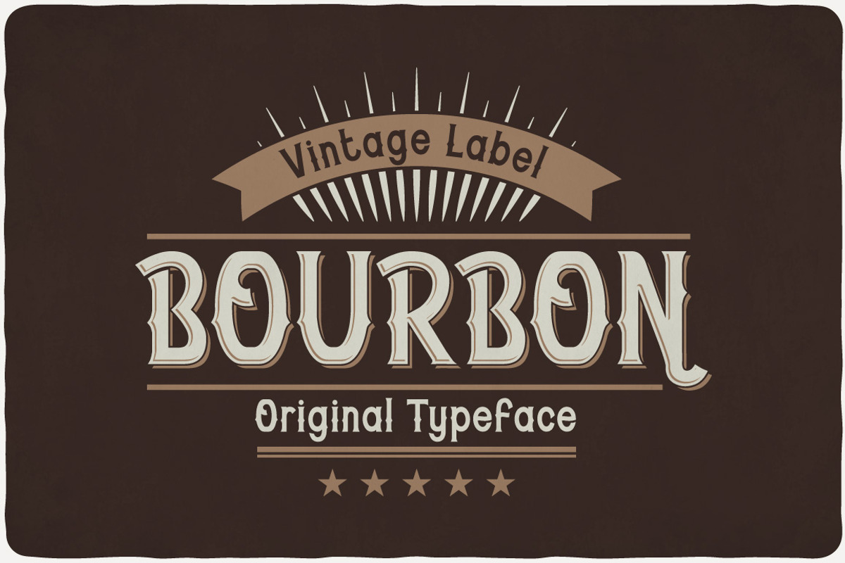 Bourbon Typeface