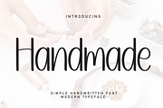 Handmade | Script Font, a Handwritten Font by Scratchones (Thumbnail 1 of 8)